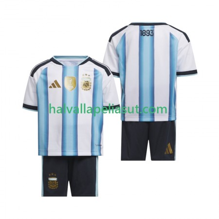 Jalkapallo Pelipaidat/Peliasut Argentiina Lasten Kotipaita World Cup 2026 Lyhythihainen